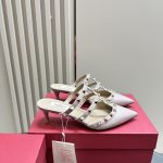 Valentino - Rockstud Patent-Leather Mule