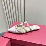 Valentino - Rockstud Patent-Leather Mule