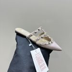 Valentino - Rockstud Patent-Leather Mule