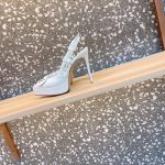 Valentino - Vlogo Signature Calfskin Slingback Platform Pump 120mm