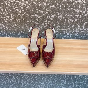 Valentino - Vlogo Signature Calfskin Slingback Platform Pump 120mm