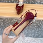 Valentino - Vlogo Signature Calfskin Slingback Platform Pump 120mm
