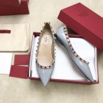Valentino - Patent Rockstud Ballet Flat