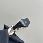 YSL - Corinne Sandals in Satin Crepe