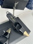 YSL - Jeanne Slingback Pumps in Patent Leather