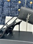 YSL - Jeanne Slingback Pumps in Patent Leather