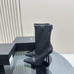 YSL - 115mm Oxalis Mesh Pointed Boots
