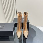 YSL - 115mm Oxalis Mesh Pointed Boots