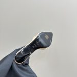 YSL - Babylone 90 Leather Mules