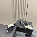 YSL - Babylone 90 Leather Mules