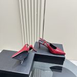 YSL - 65mm Slingback Leather Pumps