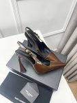 YSL - Dune Slingback Pumps in Patent Leather
