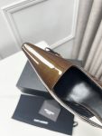 YSL - Dune Slingback Pumps in Patent Leather