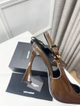 YSL - Dune Slingback Pumps in Patent Leather