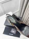 YSL - Dune Slingback Pumps in Patent Leather