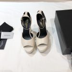 YSL - Jodie Platform Sandals in Smooth Leather