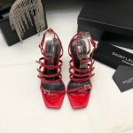YSL - Jerry 110mm Patent Leather Sandals