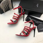 YSL - Jerry 110mm Patent Leather Sandals
