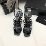 YSL - Jerry 110mm Patent Leather Sandals