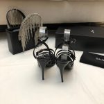YSL - Jerry 110mm Patent Leather Sandals