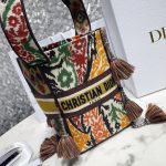 Dior - Paisley Embroidery D-Bucket Bag in Multicolor Canvas