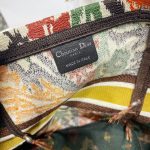 Dior - Paisley Embroidery D-Bucket Bag in Multicolor Canvas