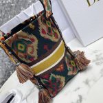 Dior - Paisley Embroidery D-Bucket Bag in Multicolor Canvas