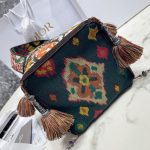 Dior - Paisley Embroidery D-Bucket Bag in Multicolor Canvas
