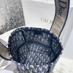Dior - Paisley Embroidery D-Bucket Bag in Canvas