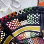Dior - Paisley Embroidery D-Bucket Bag in Multicolor Canvas
