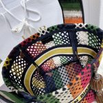 Dior - Paisley Embroidery D-Bucket Bag in Multicolor Canvas